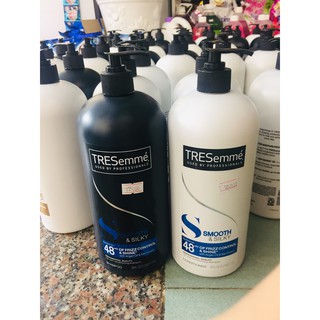 GỘI / XẢ TÓC TRESEMME MỸ S SMOOTH & SILKY SHAMPOO - CONDITIONER 1L15 GIÚP TÓC BONGW MƯỢT, ÓNG Ả, CHẮC KHỎE 1L15