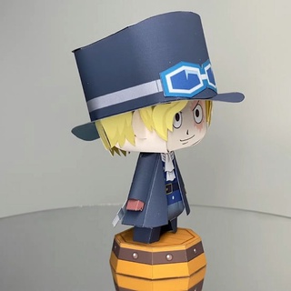 Mô hình giấy anime [One Piece] chibi Sabo