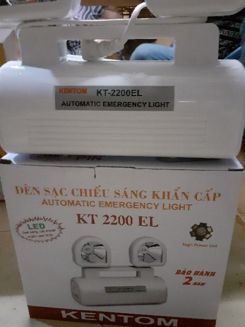 ĐÈN SẠC KHẨN CẤP KT 2200EL CAO CẤP