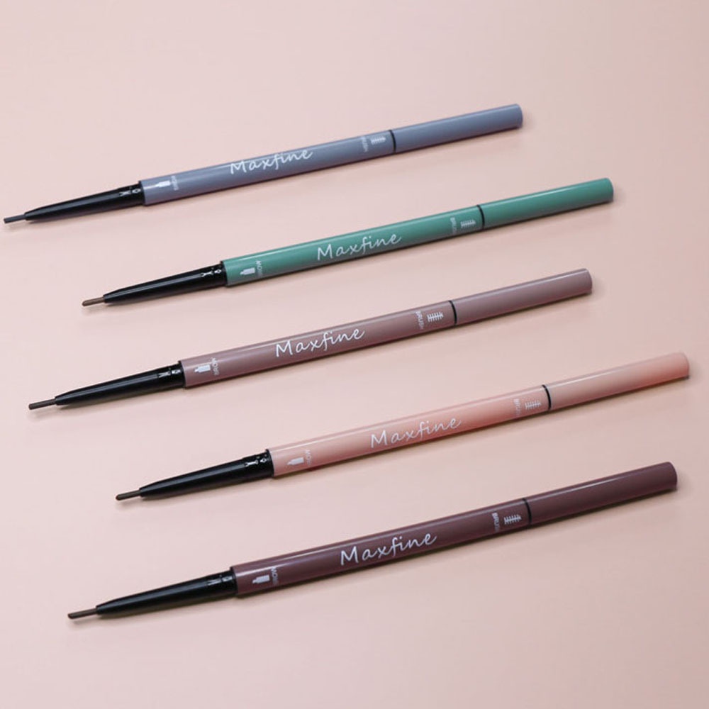 [Hàng mới về] Chì kẻ lông mày hai đầu lâu trôi chống nước và mồ hôi bằng nhựa chất lượng cao cho nữ