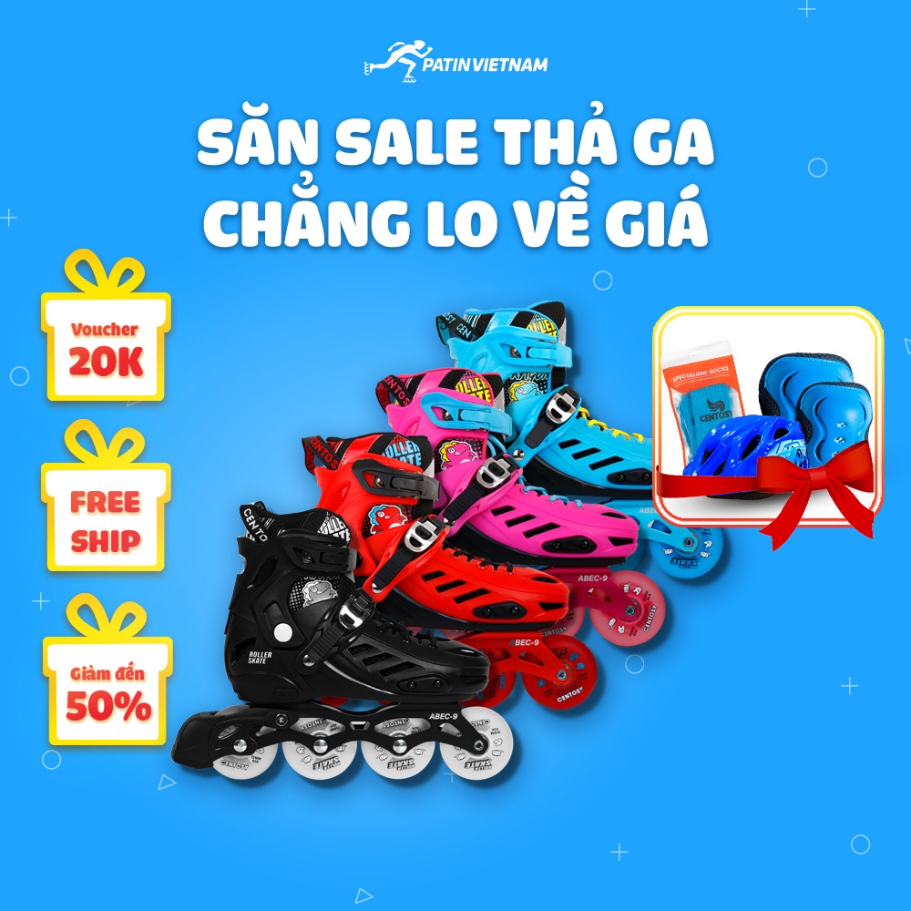 Giày patin Centosy T-rex, giày patin cao cấp