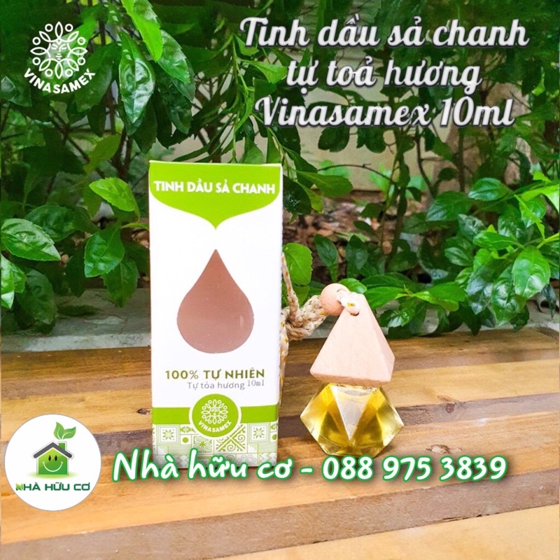 Tinh dầu sả chanh TỰ TỎA HƯƠNG Vinasamex 10ml - Date: 27/8/2023 - Nhà hữu cơ