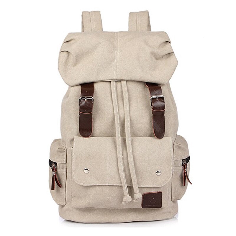 Ba Lô CHUWANGLIN Zd828 Bằng Vải Canvas Phong Cách Quân Đội Cá Tính Cho Unisex