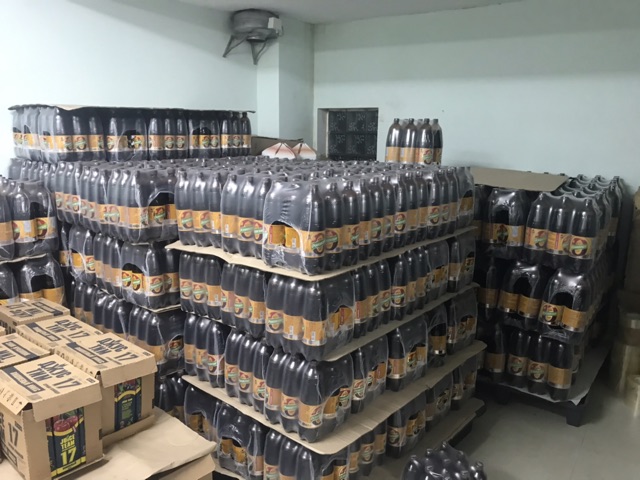 Nước uống Kvass Nga 1L - Nước uông lên men từ lúa mạch Nga