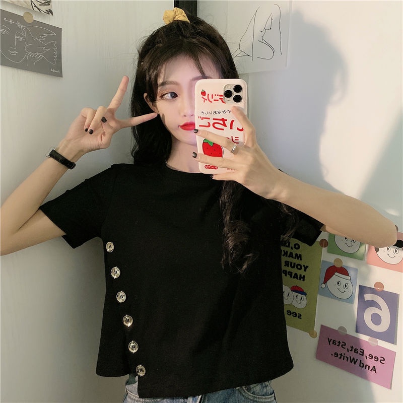 Áo Thun Ngắn Tay Dáng Rộng Hàn Quốc JL-TX-332