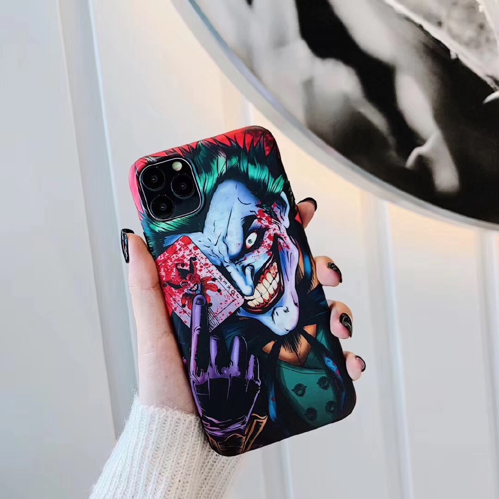Ốp Điện Thoại In Hình Joker Harley Quinn Sáng Tạo Cho Iphone 11promaxxsmaxxri8i7 Plus