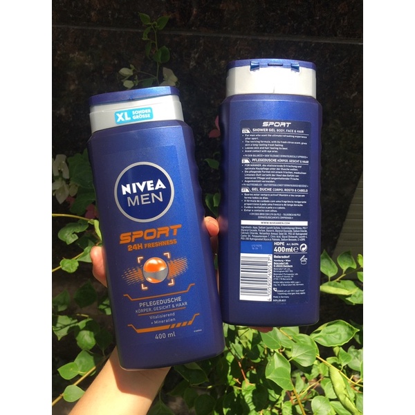 Sữa Tắm NIVEA MEN 400ml nội địa Đức