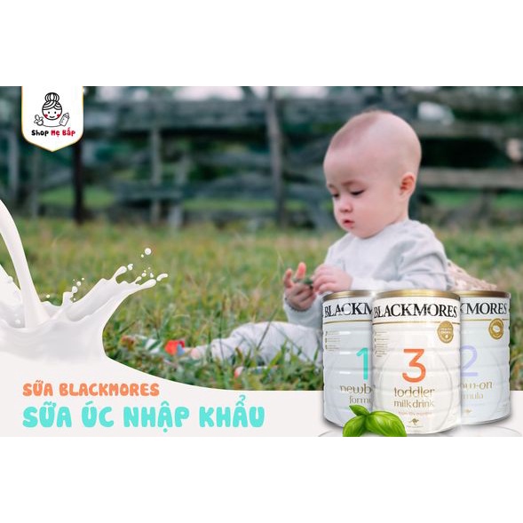(TẶNG KHẨU TRANG KF94) Sữa Blackmores Úc số 1,2,3 900gr