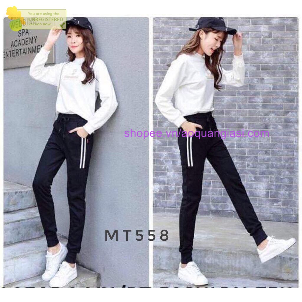Quần Thể Thao Jogger 3 Sọc Ngắn Mt1059, MT1037, MT517, mt287, mt558, mt297, mt340 aoquangiasi.com quần tập thể thao