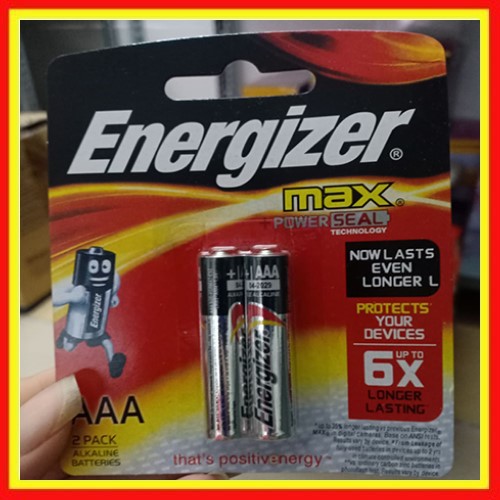 [Giá rẻ]-Vỉ (2 Viên) Pin Tiểu 3A Energizer-Pin AAA