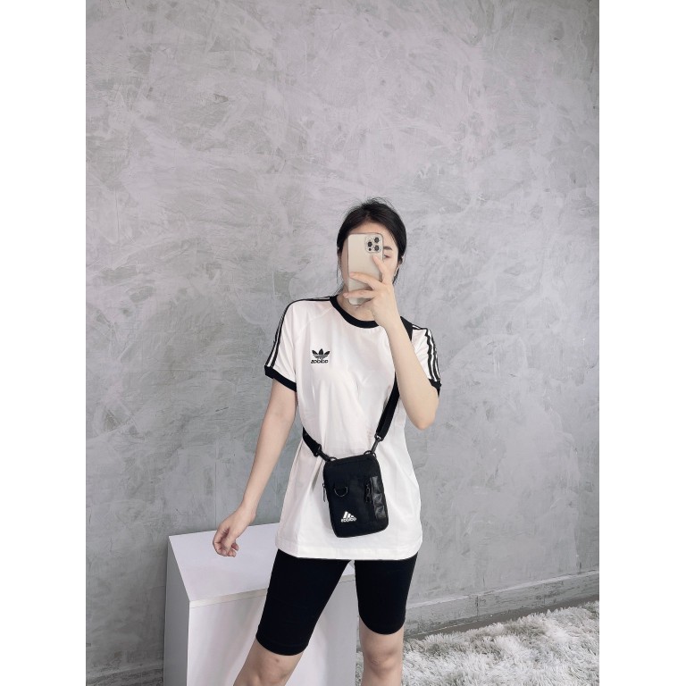 (HÀNG XUẤT XỊN) Túi đeo chéo das đen B205 CLASSIC ORGANISER FESTIVAL BAG BLACK GN6892 Made in Thailand full tag code