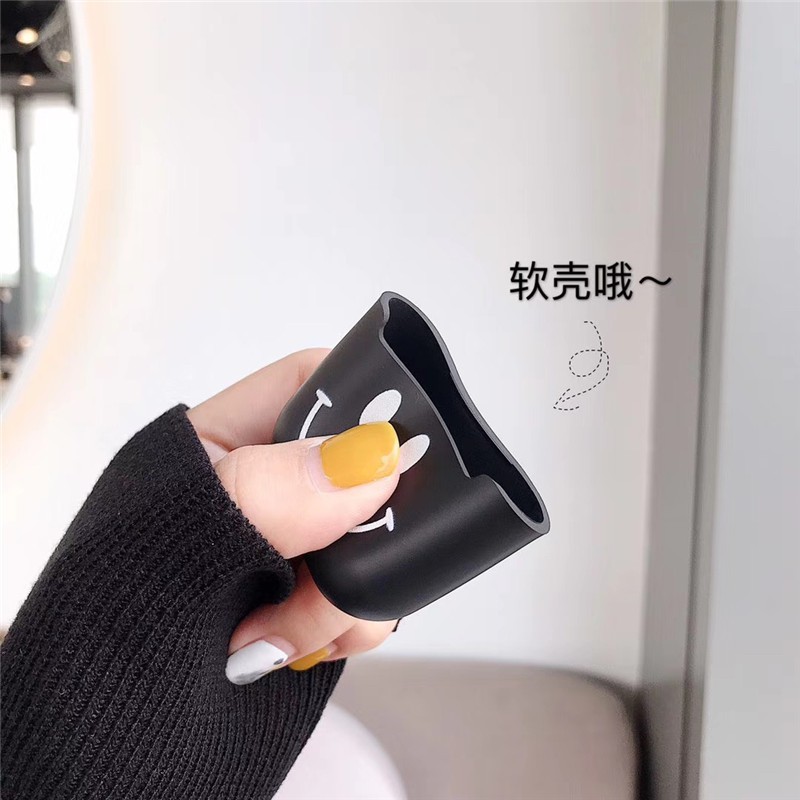 [ FREESHIP TỪ 50K TOÀN QUỐC ] Airpods case, Ốp bảo vệ dành cho Airpods 1/2  - Mặt Cười Emotion