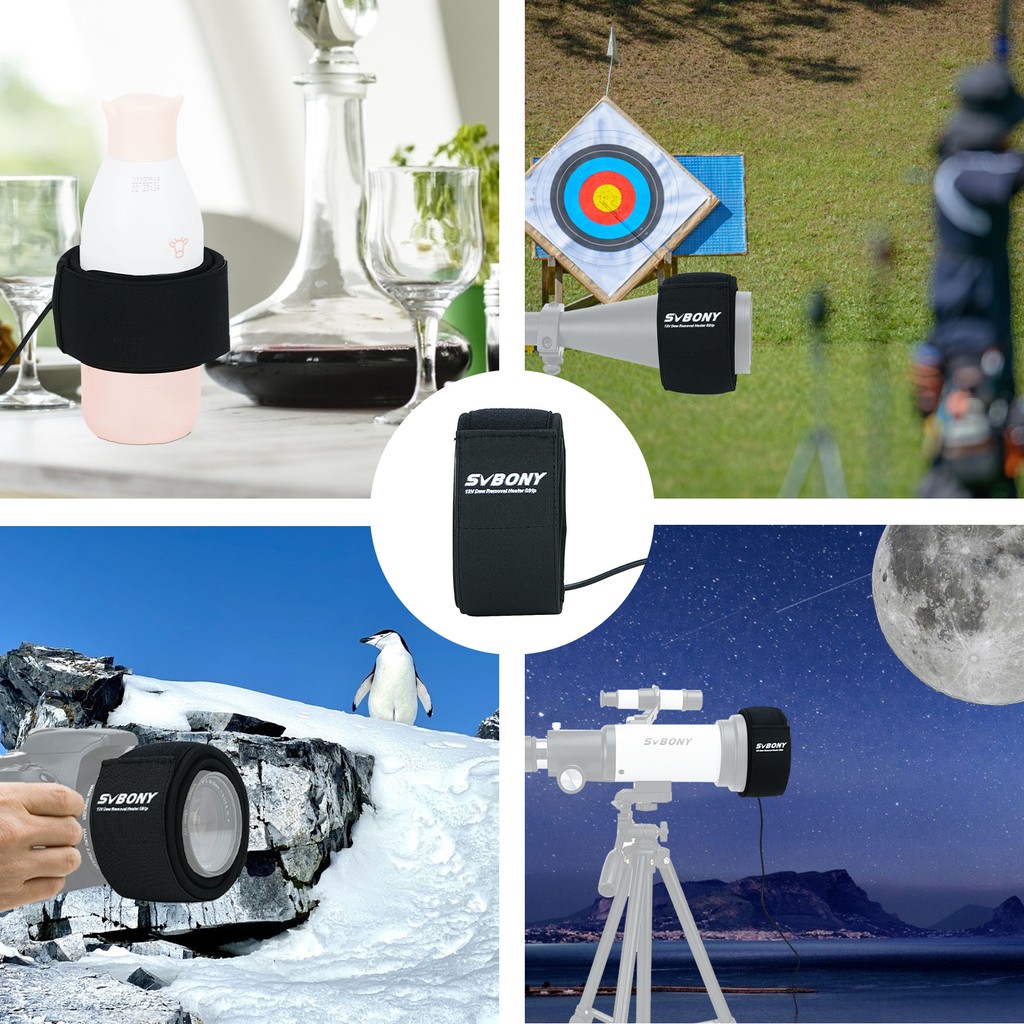 Dây Sưởi SVBONY SV192 12V Cho Kính Thiên Văn / Ống Kính Máy Ảnh DSLR 480 / 560mm