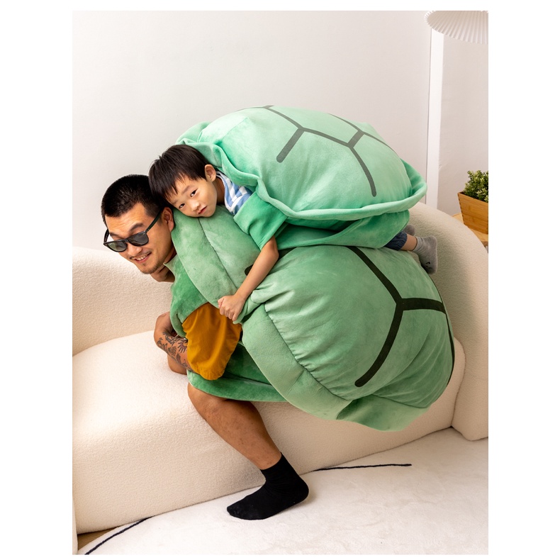 Rùa Nhồi Bông Mặc Vỏ Sò Dễ Thương Cho Bé