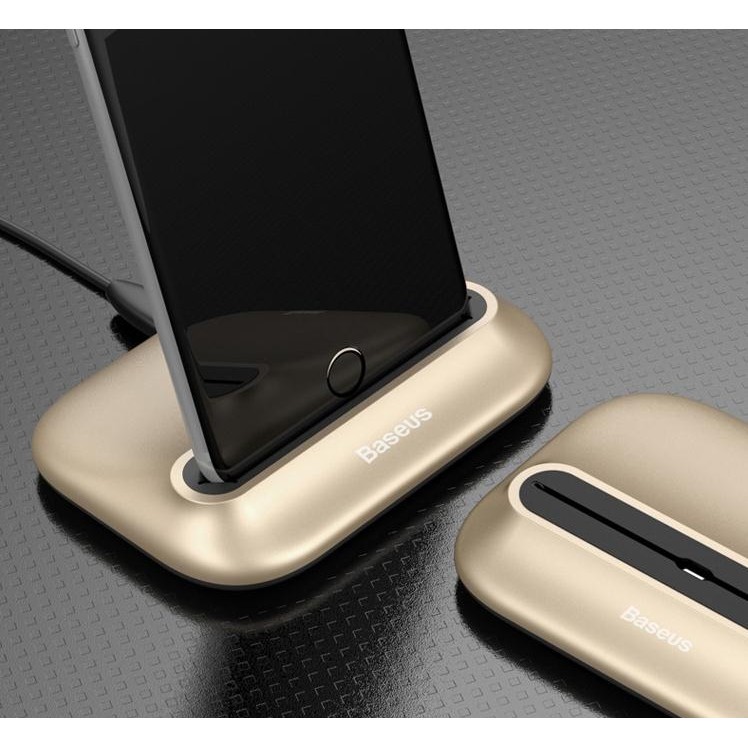 Dock sạc đứng cho iphone BASEUS Little Volcano Desk Charging Station