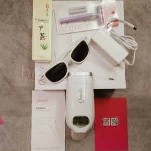 Máy Triệt Lông Mini QMELE IPL 500.000 Xung Mới Nhất 2018 + Tặng gel lạnh & serum dưỡng da