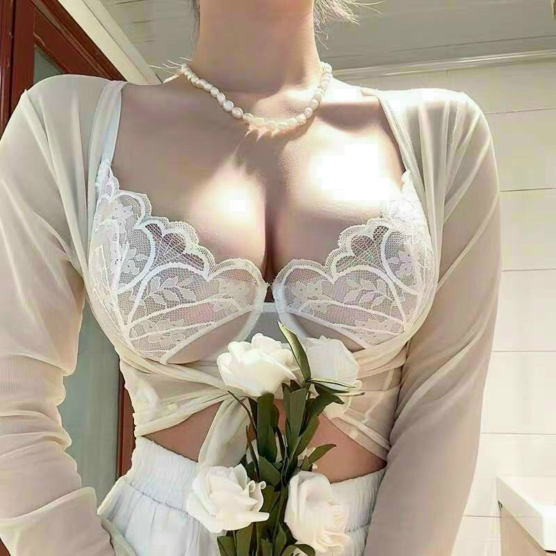 BỘ ĐỒ LÓT REN,SÉT NỘI Y  CAO CẤP MÚT MỎNG CÓ GỌNG SEXY ÔM NGỰC C1245