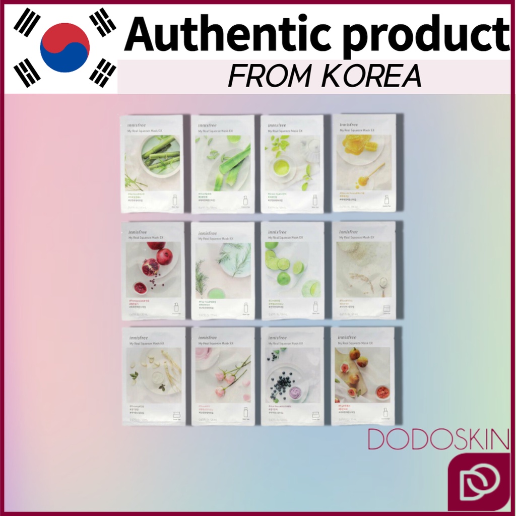 Mặt Nạ Innisfree Dạng Bóp Dung Tích 20ml / 1ea