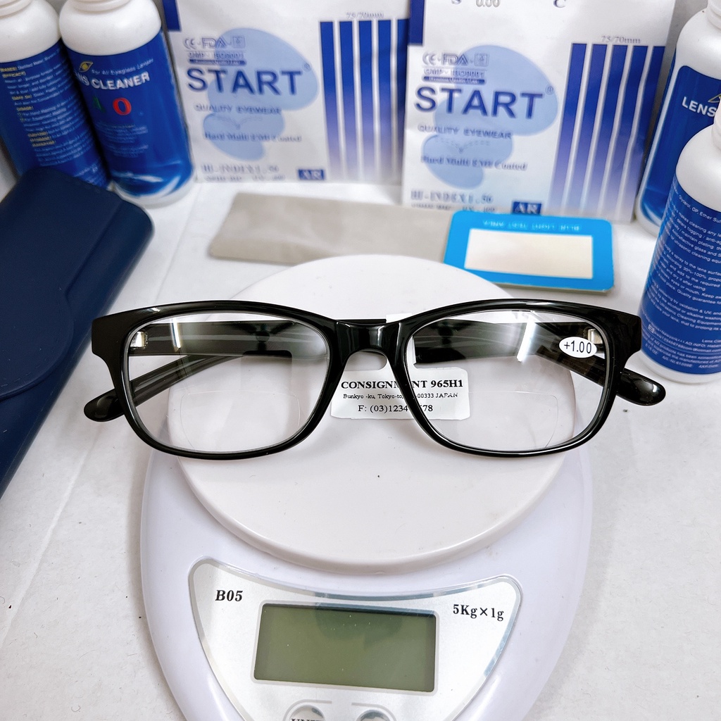 Kính lão thị viễn thị hai tròng xa - gần KVN51UNIQUI Nhật bản cao cấp