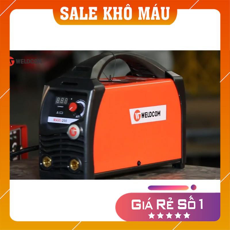 Máy hàn que siêu khoẻ Weldcom MAXI 200 [CHÍNH HÃNG]