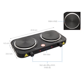 Bếp Điện Đôi Perfect PF-HP789 - 2000W