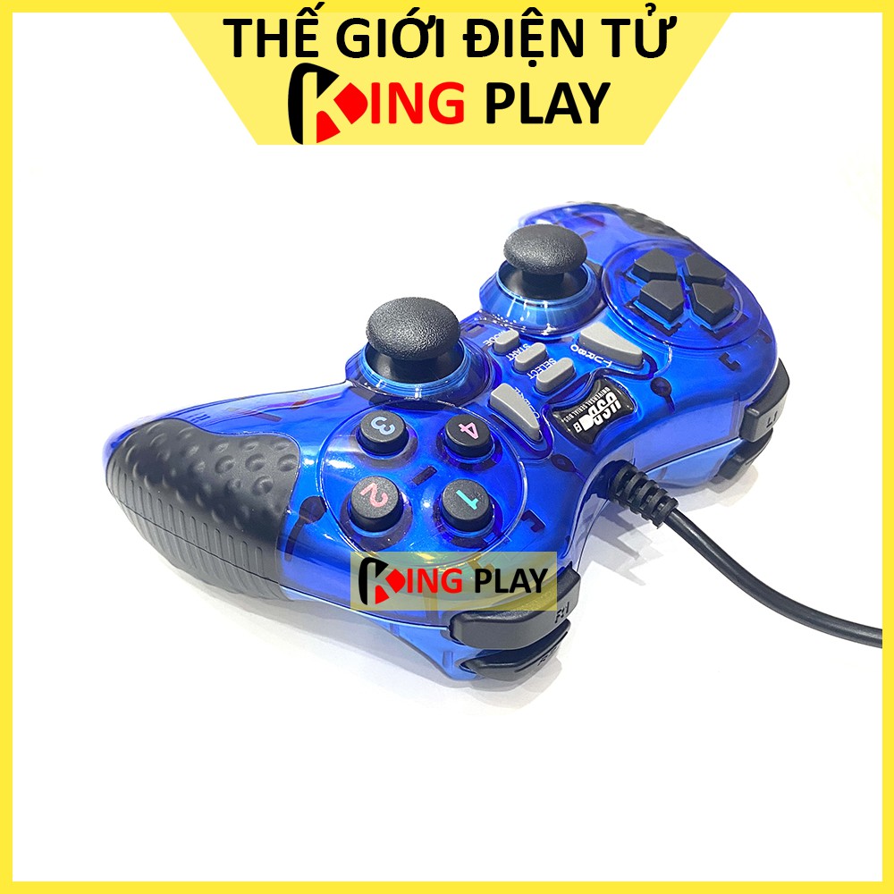 Tay cầm chơi game PC Laptop – Tay cầm có dây cổng USB kết nối nhanh [Hàng chuẩn – nút nhạy – nhiều màu]