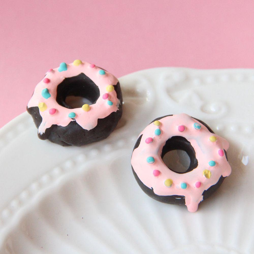 CLEVER Bánh Donut Bằng Nhựa Dễ Thương Dùng Trang Trí DIY