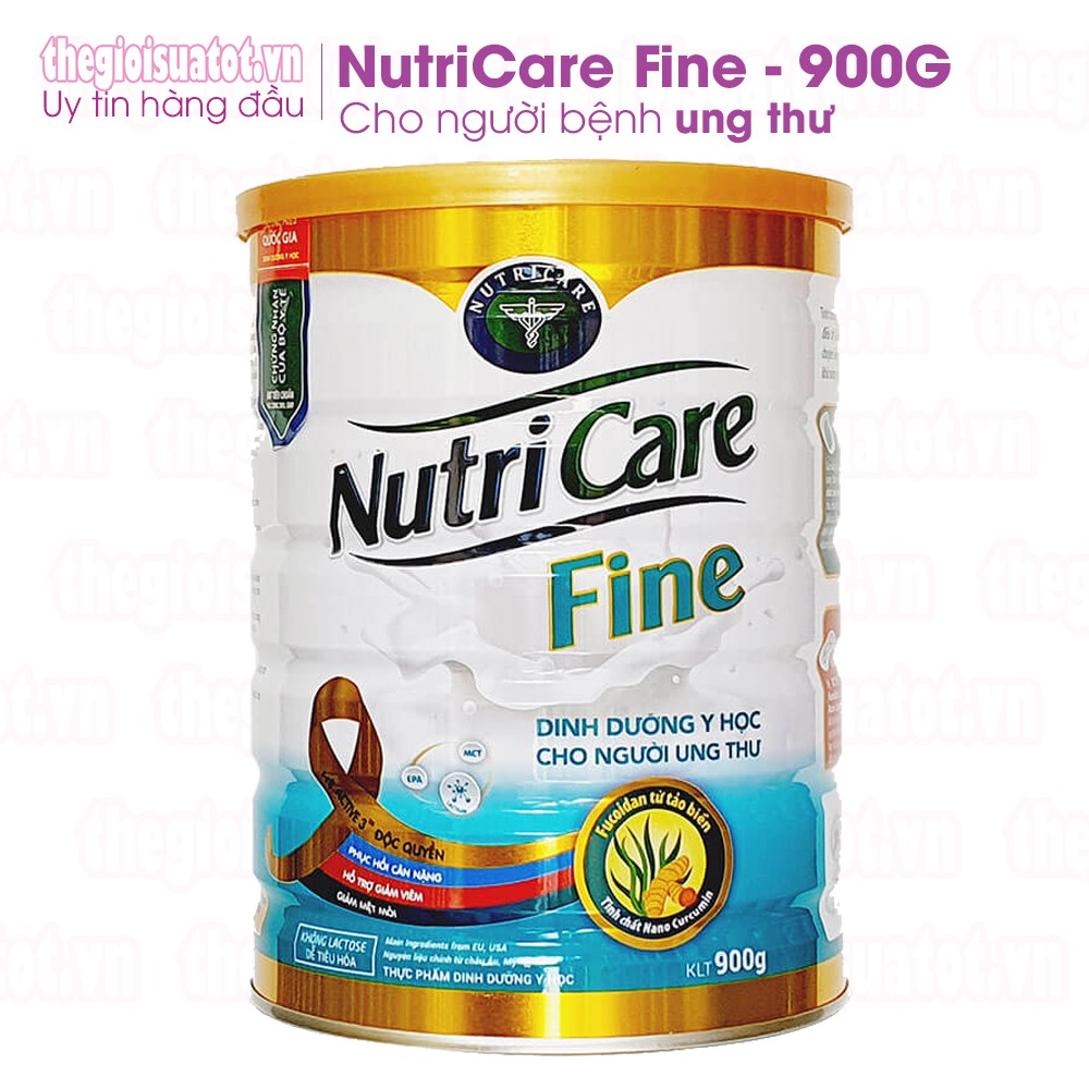 Sữa bột Nutricare Fine - Cho Người Bị Ung Thư - KL:900g | BigBuy360 - bigbuy360.vn