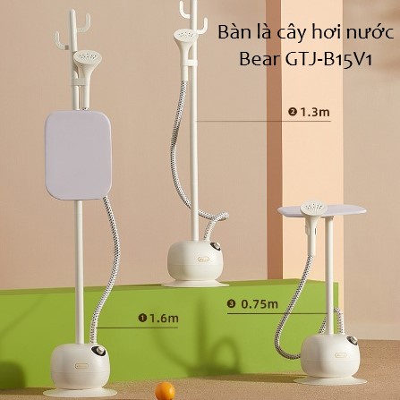 Bàn ủi/ là cây hơi nước ⚡Freeship⚡ chính hãng Bear GTJ-B15V1