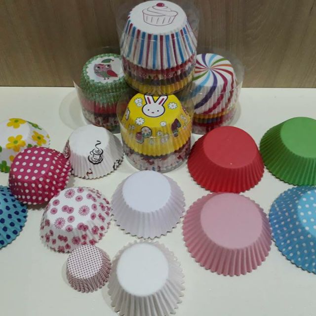 20 tờ Chén giấy lót socola cupcake