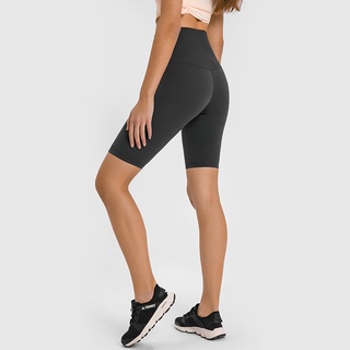 Quần tập Lululemon Align Striped Biker Short 10" Xuân Hè 2022 không logo - Quần tập thể thao Lulu không logo
