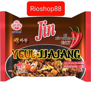 Mì xốt tương đen cay 135 g kiểu Hàn Quốc, mì cay xốt tương đen Yeul Jjajang 135 g ottogi