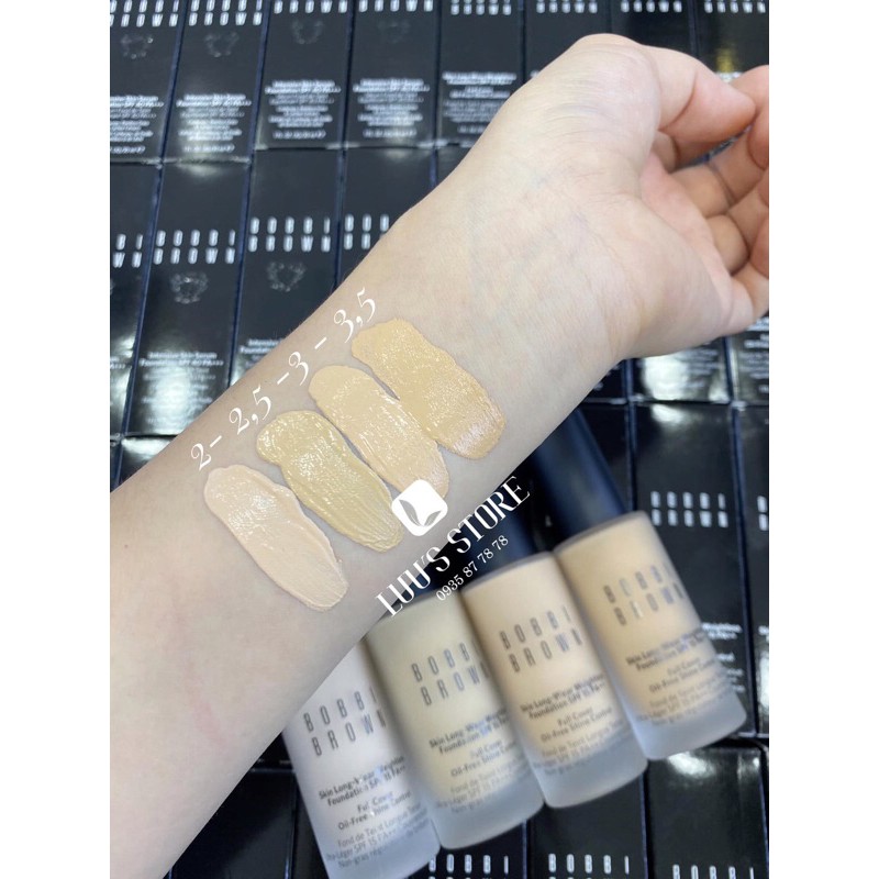 Kem Nền Bobbi Brown Skin Long-Wear Weightless SPF15 🥰