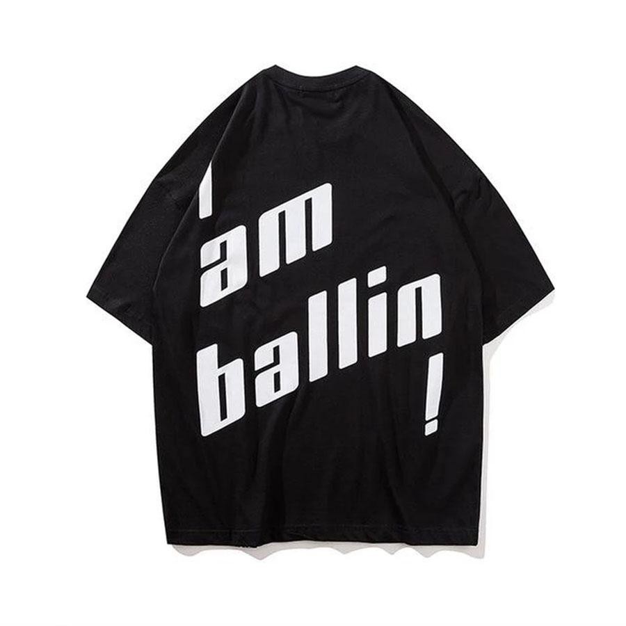 Áo tun Stee I AM BALLING Unisex