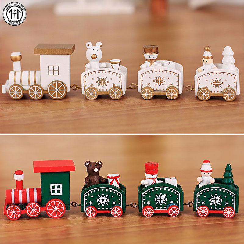 Xe lửa trang trí cây thông Noel