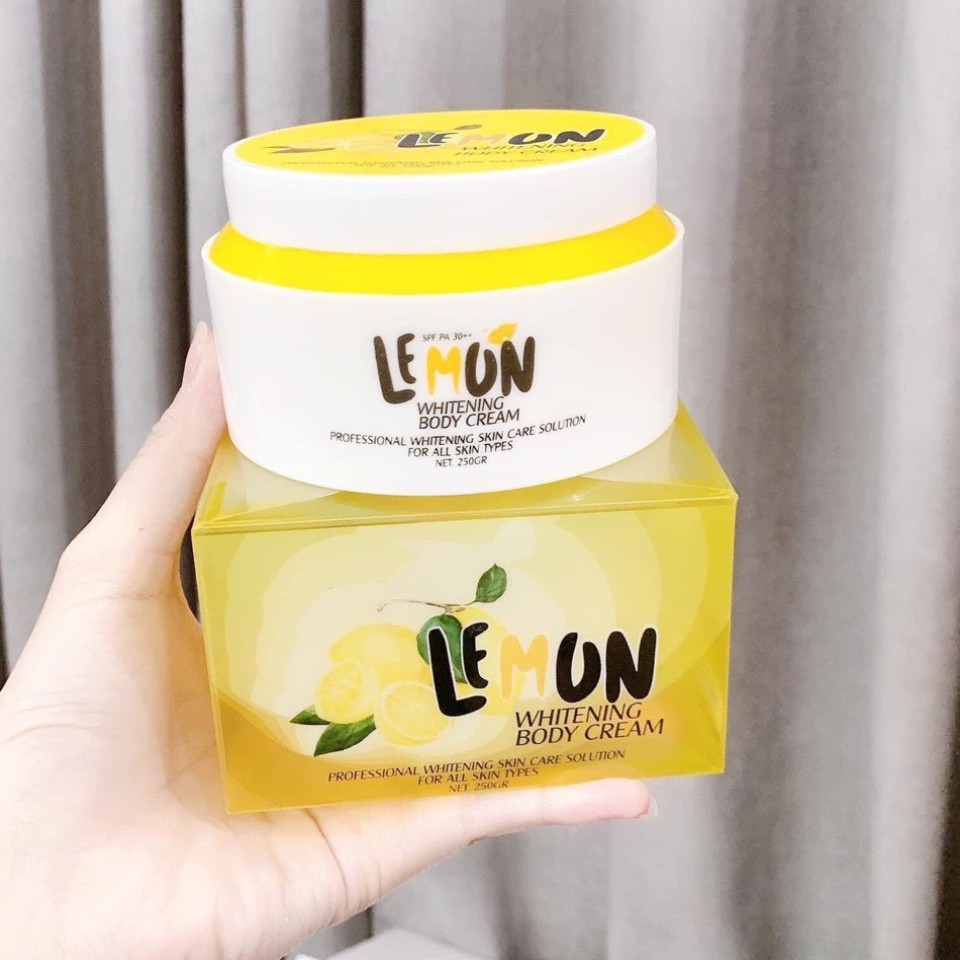  Kem body lemon chanh trắng da hiệu quả | WebRaoVat - webraovat.net.vn