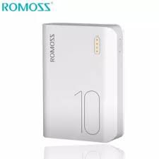 Sạc Dự Phòng Romoss(Sense 4S) Simple 10 Mini Siêu Nhỏ 10000Mah 3 Cổng Sạc Vào - Bh 1 Năm