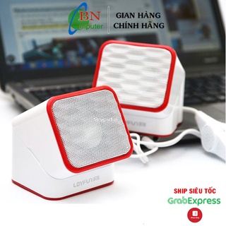 Loa vi tính Loyfun LF 809 loa di động 2.0 dành cho laptop máy tính.