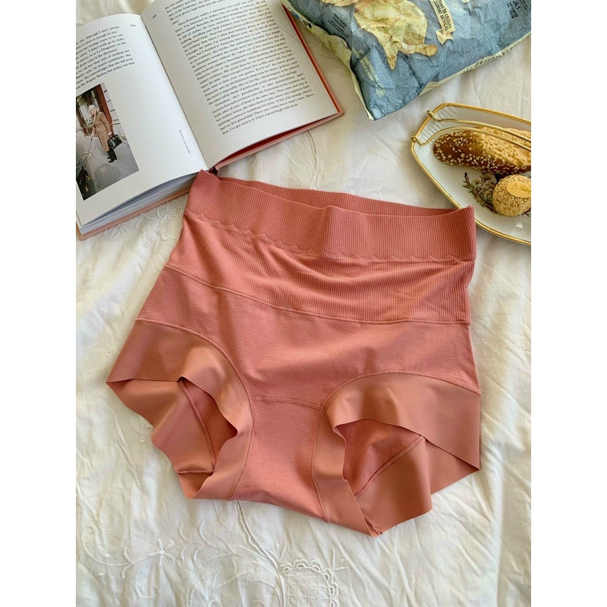 Quần lót đùi cạp cao to bản Bigsize, không viền dành cho nữ