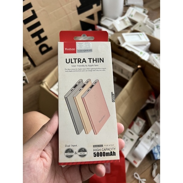 Pin Sạc Dự Phòng Yoobao YB-PL5 5000mAh - Hàng chính hãng