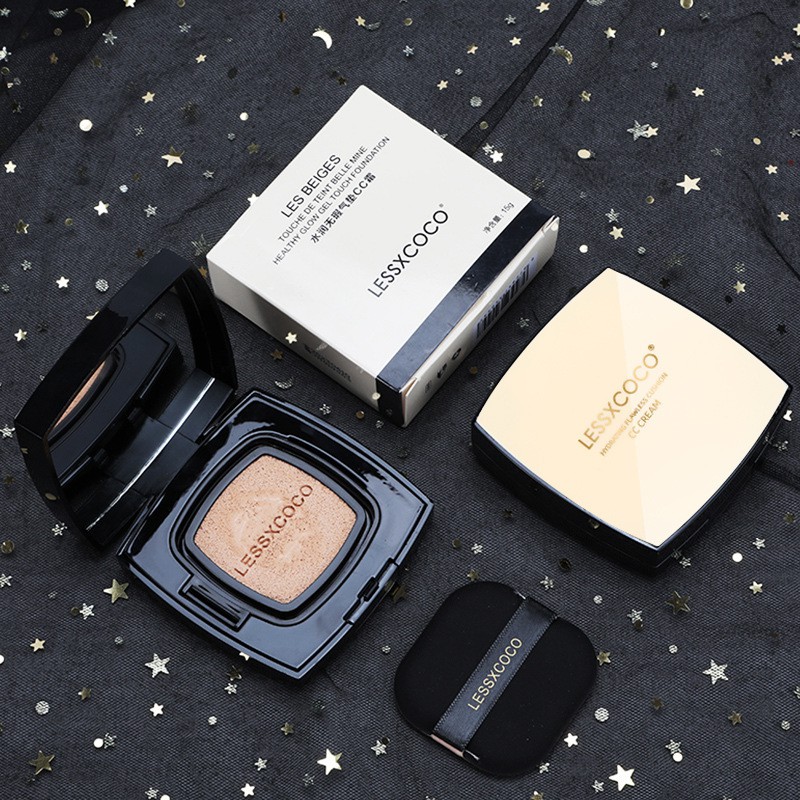 (Hàng Mới Về) Phấn Nước LESSXCOCO Khuyết Điểm Dưỡng Ẩm Kiềm Dầu Lâu Trôi Air Cushion Bb Cream Che thế giới skinfood mĩ phẩm nội địa trung | BigBuy360 - bigbuy360.vn