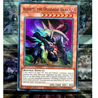 [ Đỗ Lạc Shop ] Thẻ Bài Mint90 Yugioh Monster  Aleirtt, the Ogdoadic Dark - ANGU-EN006 - Super