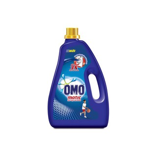 Nước giặt Omo Matic cửa trước chai 2.2kg.
