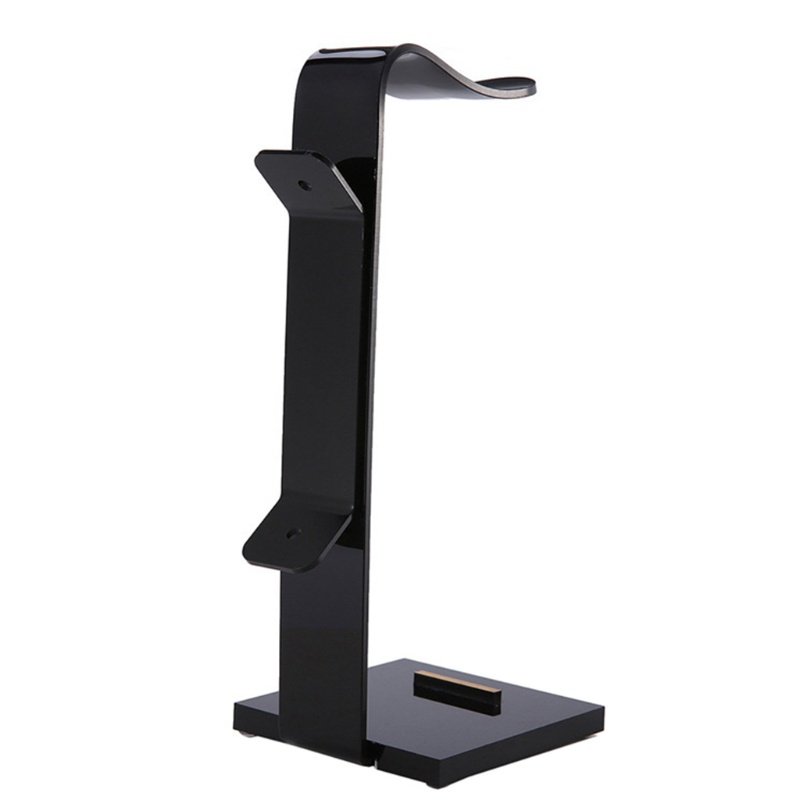 Móc Treo Tai Nghe Chống Biến Dạng Bằng Acrylic Màu Đen Siêu Bền
