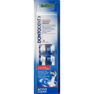 Vỉ 4 đầu bàn chải điện Dontodent