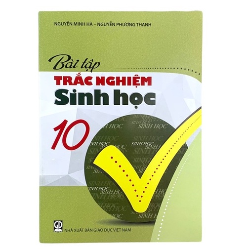 Sách - Bài tập trắc nghiệm Sinh Học lớp 10.