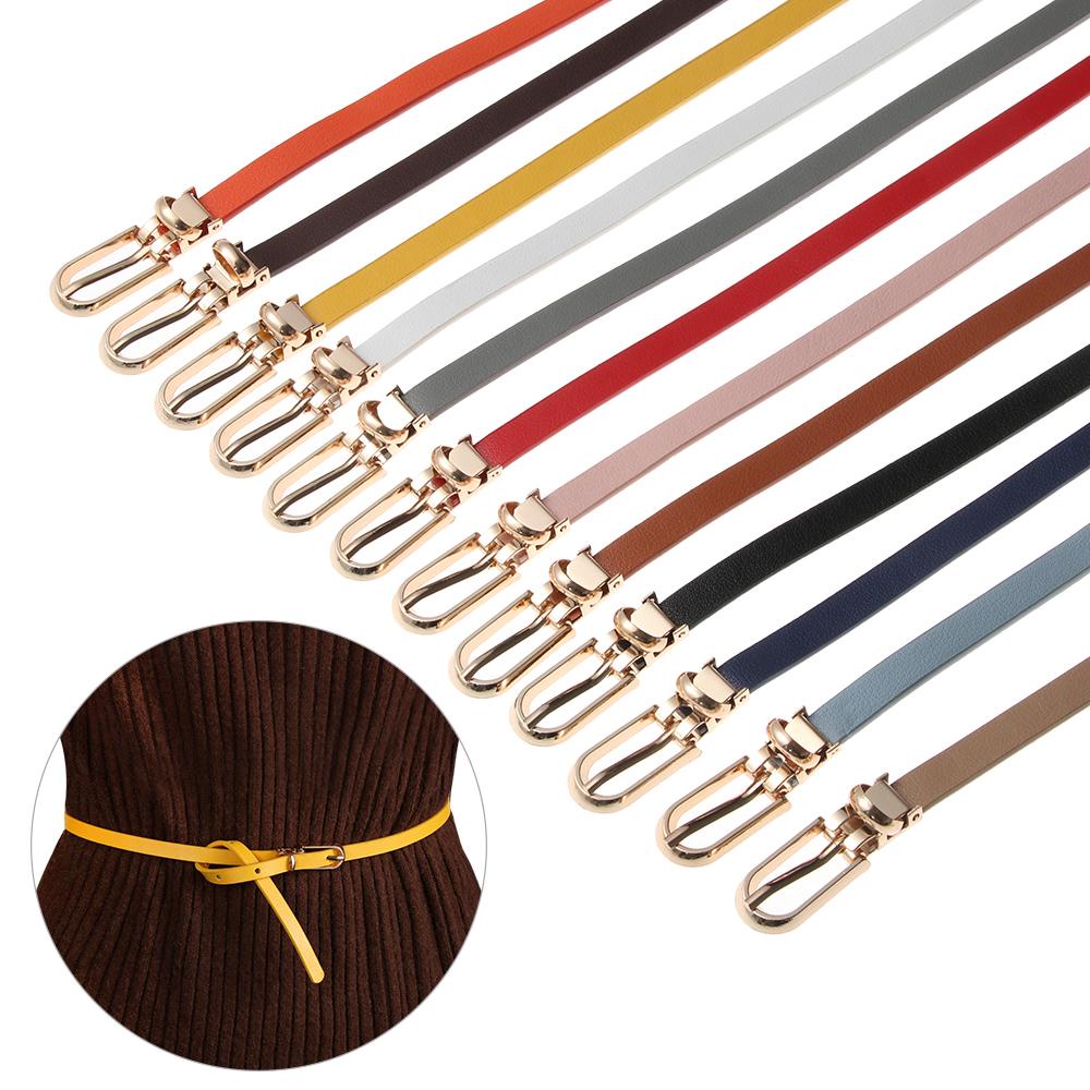 YVE Thắt Lưng Mỏng Màu Sắc Ngọt Ngào Thời Trang Cho Nữ