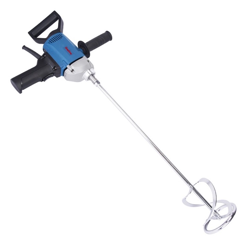 Máy Khuấy Sơn DongCheng DQU160 Công Suất 800W Máy Trộn, Máy Đánh Sơn Tay Cầm Tiện Lợi