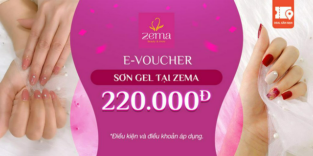 E-Voucher sơn Gel tại Zema