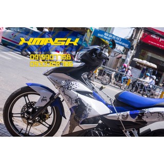  Decal Tem Trùm Xe Exciter 150 Mẫu Samurai Chiến Binh